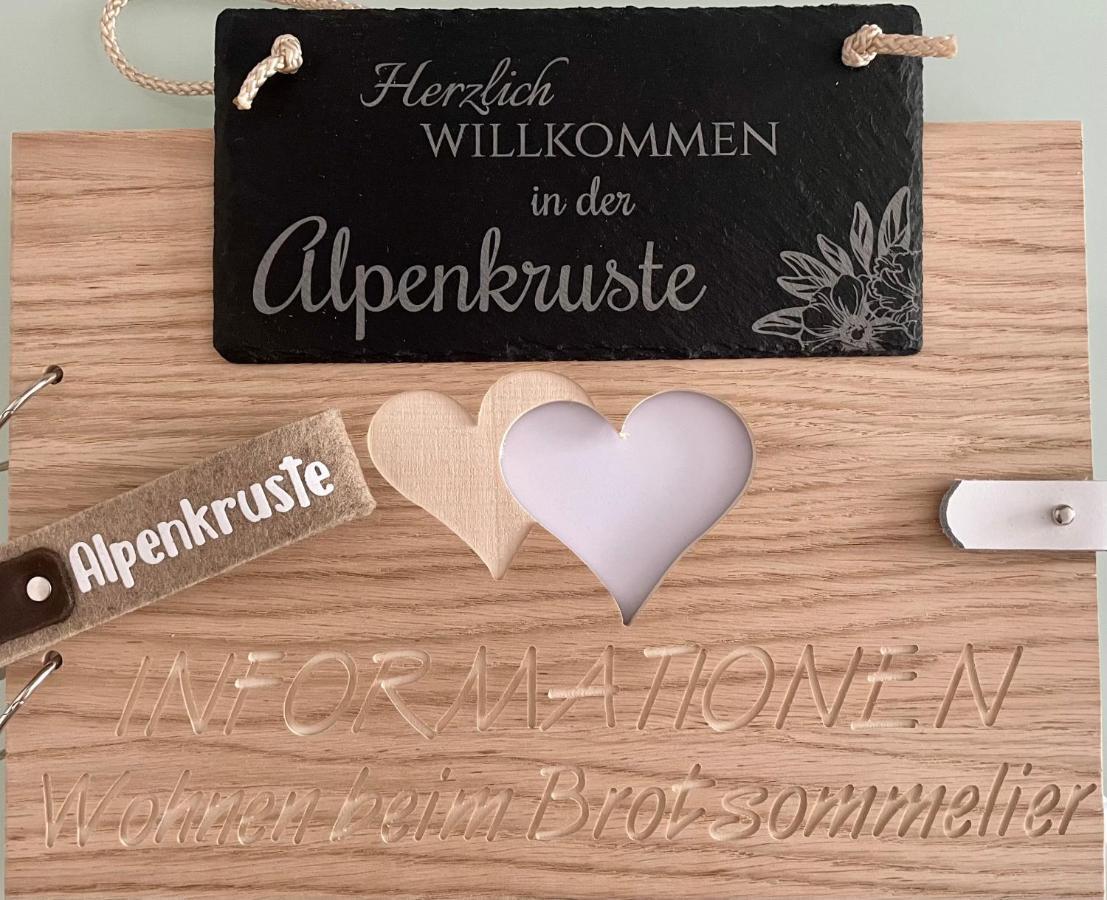 ダルムシュタットWohnen Beim Brotsommelier - Alpenkrusteアパートメント エクステリア 写真